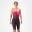 Castelli Free Sanremo 3 Women's Suit in Dark Night Shade/Vivid Orange/Rose