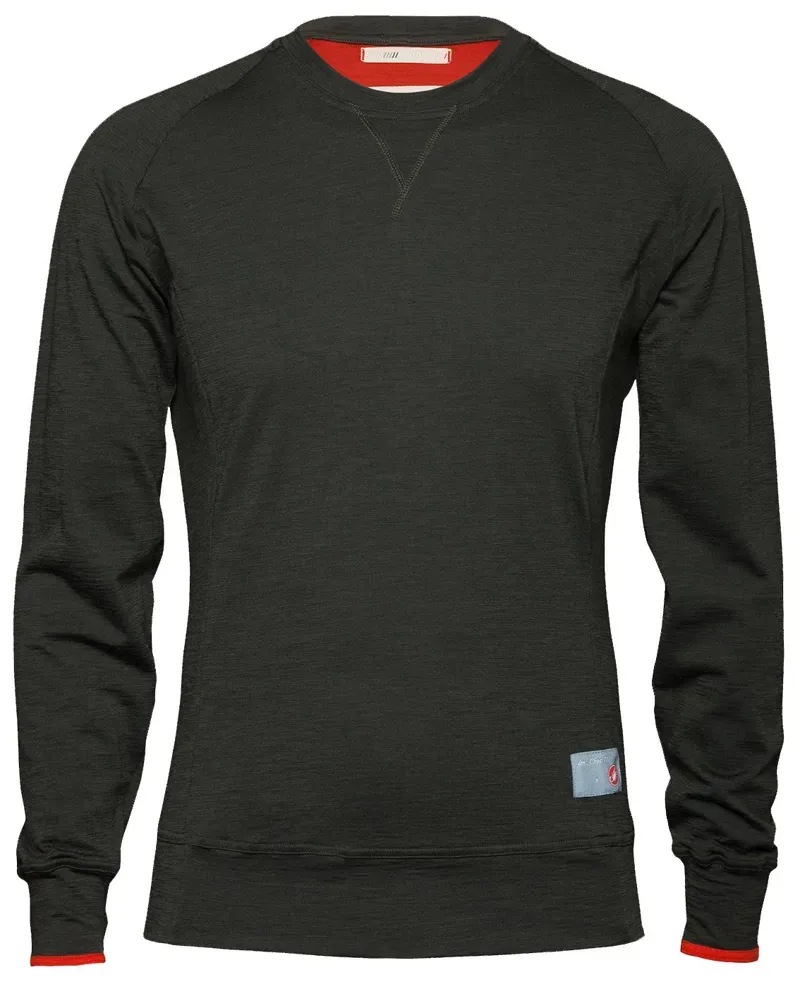 Castelli CHPT3 Long Sleeve Mens Winter Baselayer in Green