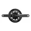 SRAM Force D2 DUB DM 50-37-tooth Crankset w/o BB in Black