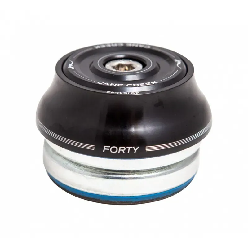 Cane Creek 40 Series 1-1/8in IS41/28.6/H15 Tall Headset in Black-1