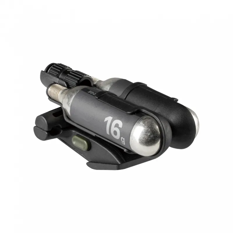 Topeak Nanomaster Duo Fixer CO2 Inflation Kit in Black