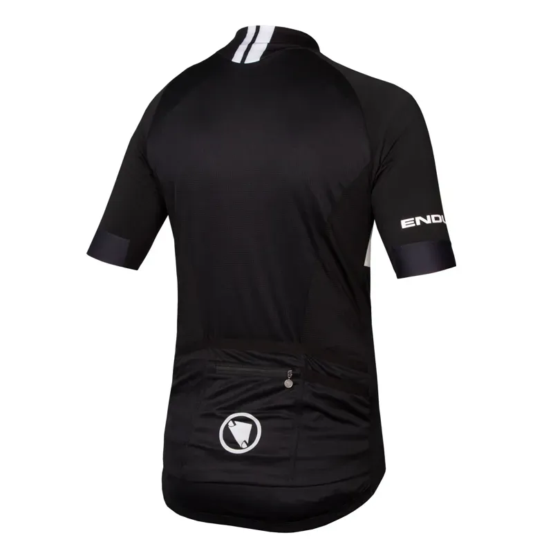 Endura FS260 Pro Short Sleeve Road Jersey in Black-1