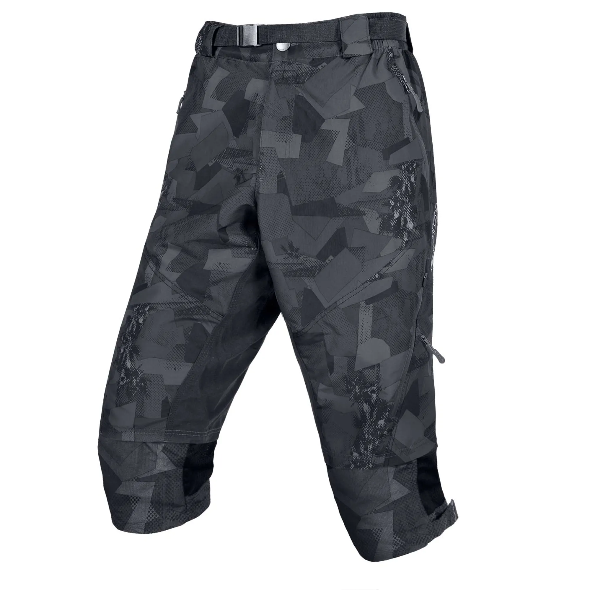 Endura Hummvee 3/4 Shorts II With Liner in Grey - Main Image