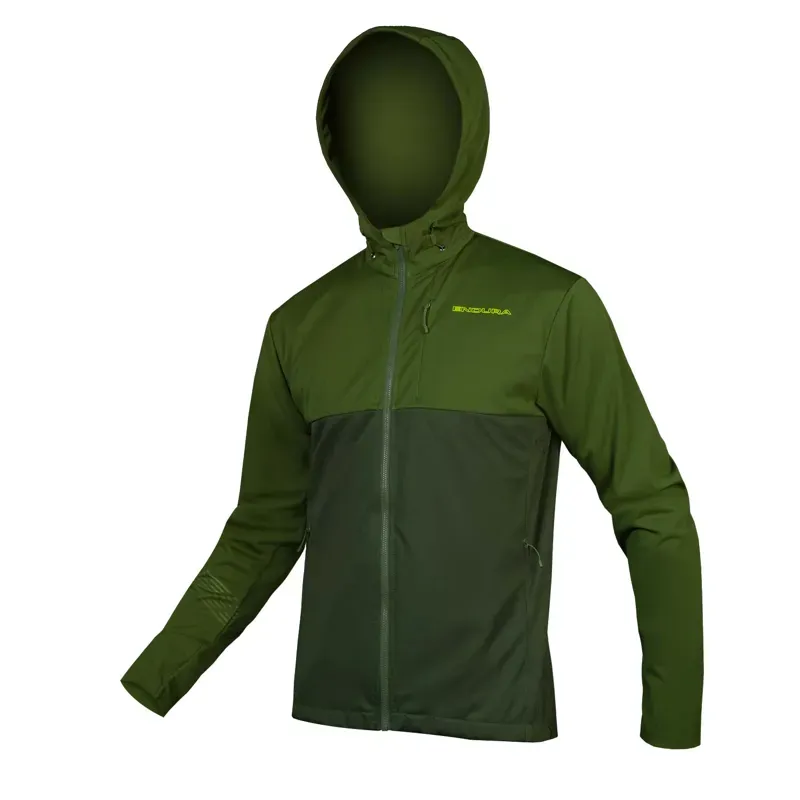 Endura SingleTrack Softshell Jacket II in Green
