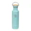 Earthwell Woodie Single Wall Bottle in Maple/Aqua Blue