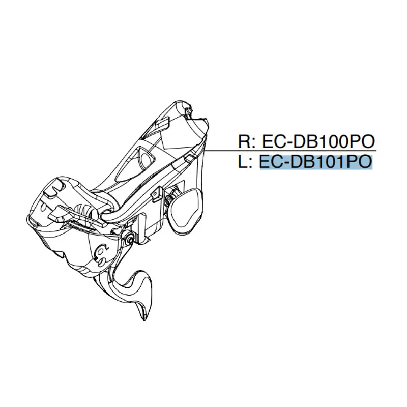 Campagnolo Potenza 11 Ergo Unit in Black-3