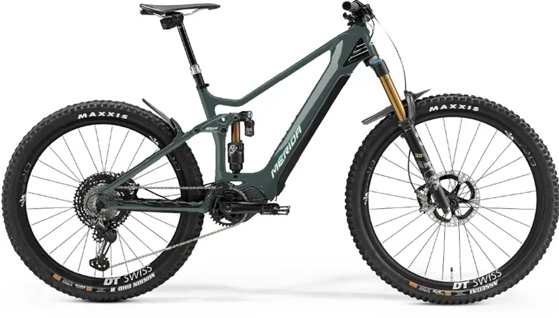 2022 Merida eOne-Sixty 10K Electric Bike in Grey