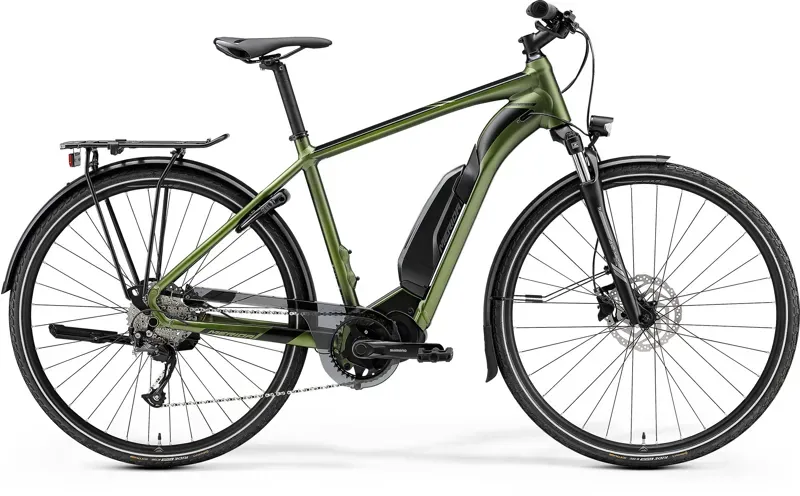Merida eSpresso 300SE EQ 418Wh Electric Bike in Green