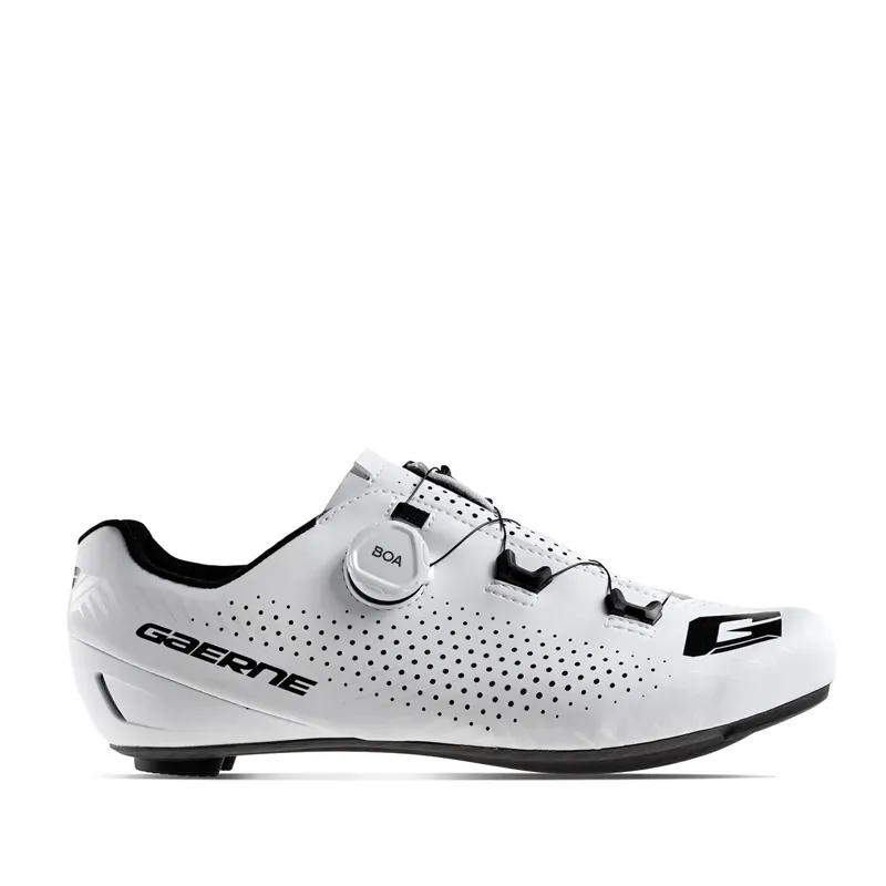 Gaerne Carbon G Tuono Road Cycling Shoes In Matt White