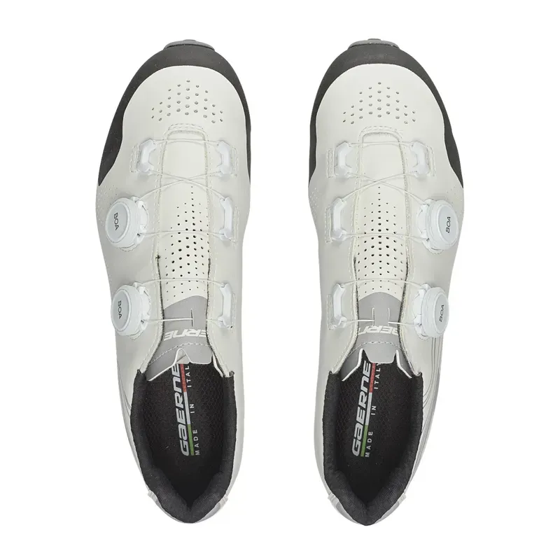 Gaerne G.Obsidian Gravel Shoes in White-2