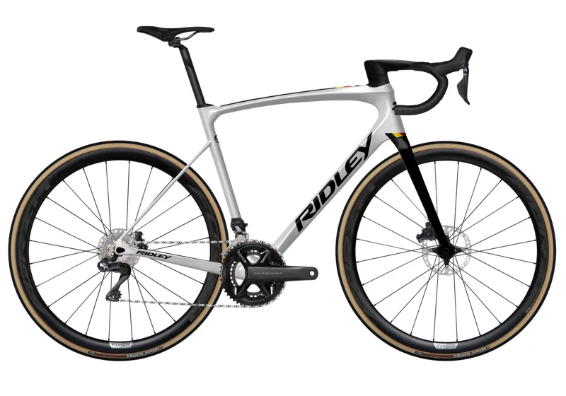 Ridley Fenix Slic 105 Di2 Carbon Road Bike in Pearl White