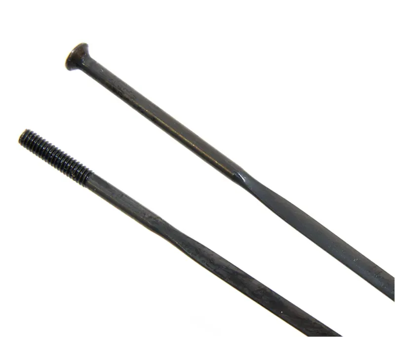 Sapim CX-Ray Straight Pull Cut/Threaded Black Spoke - 254mm