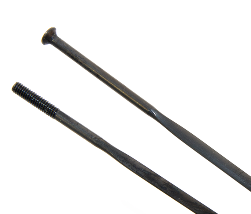 Sapim CX-Ray Straight Pull Cut/Threaded Black Spoke - 270mm