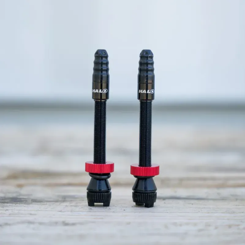 Halo Hi Flow Tubeless 44mm Presta Valve in Black-3