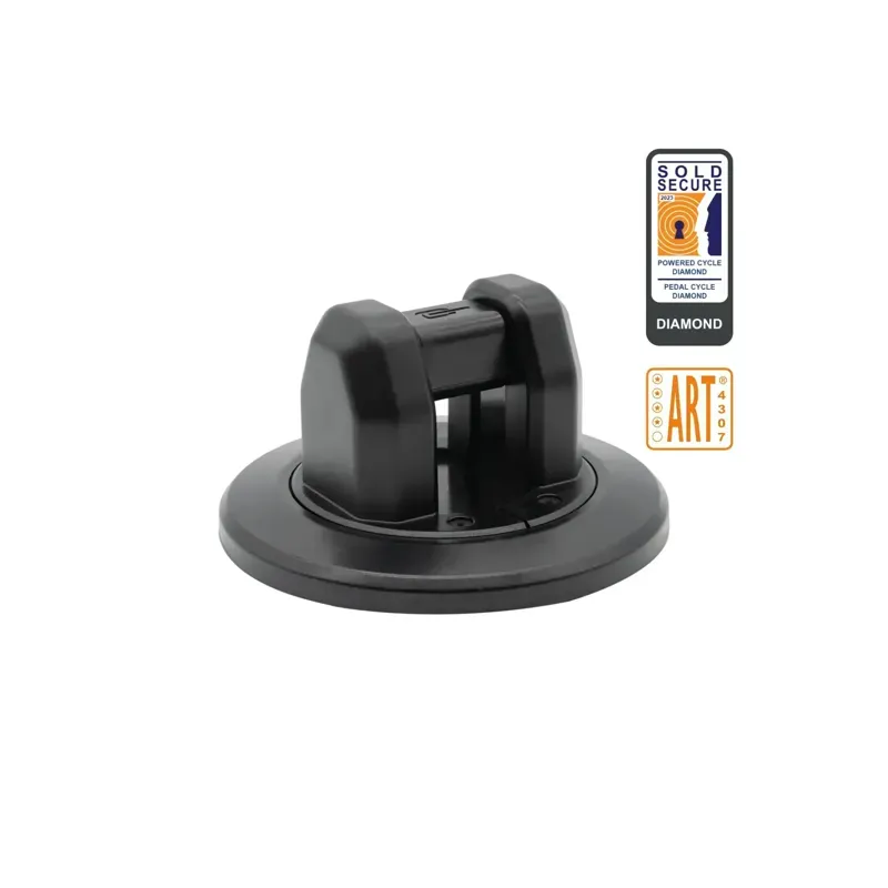 Hiplok A1000 Wall Anchor in Black