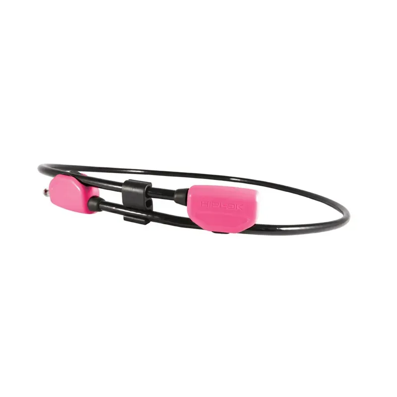 Hiplok Pop 10mmx1.3m Wearable Cable Lock in Pink