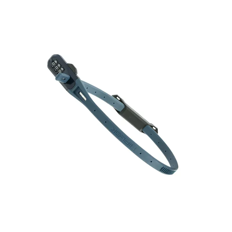 Hiplok Zlok Combo Security Tie w/ Bracket in Blue