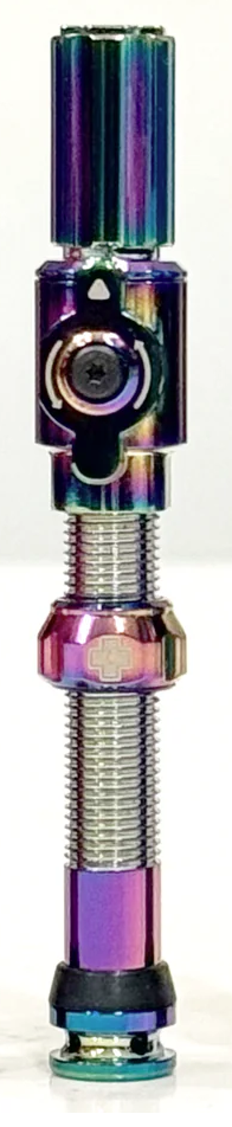 Muc-Off Big Bore Hybrid Small 65mm Tubeless Valve Pair in Iridescent