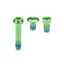 Kogel Bearings SRAM Matchmaker Titanium Bolt Kits in Green
