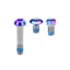 Kogel Bearings SRAM Matchmaker Titanium Bolt Kits in Rainbow