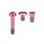 Kogel Bearings SRAM Matchmaker Titanium Bolt Kits in Rose