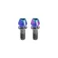 Kogel Steerer Clamp Titanium Bolt Kits in Rainbow