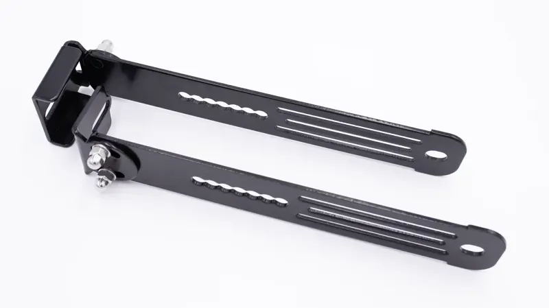 Kids Ride Shotgun Swing Arm M6 w/ Flange Assembly in Silver