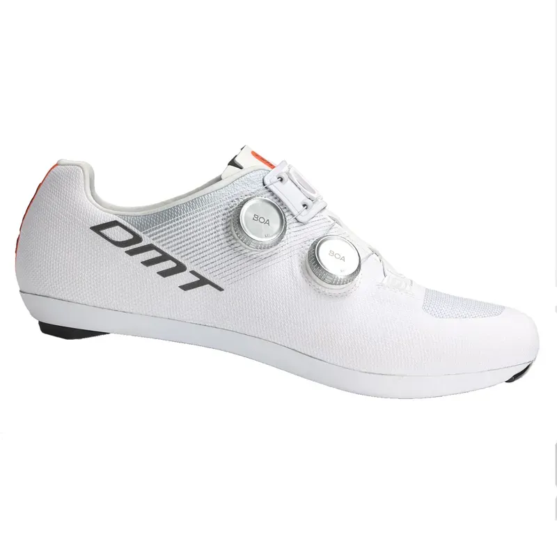 DMT Shoes KR0 Evo Road Shoes in White/Silver