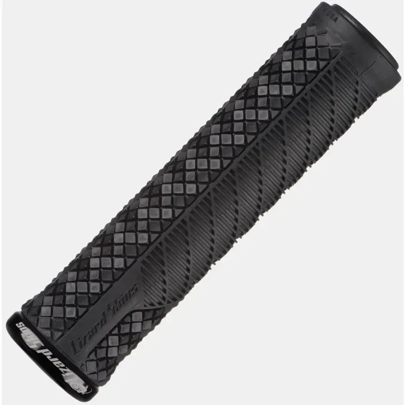 Lizard Skins Single-Sided Lock-On Charger Evo  Handlebar Grips in Black