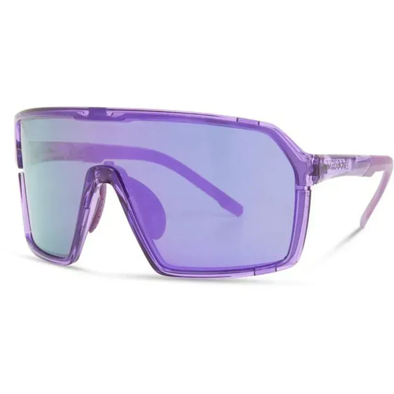 Madison Eyewear Crypto Crystal Gloss Sunglasses 3-pack in Purple Mirror/Amber/Clear