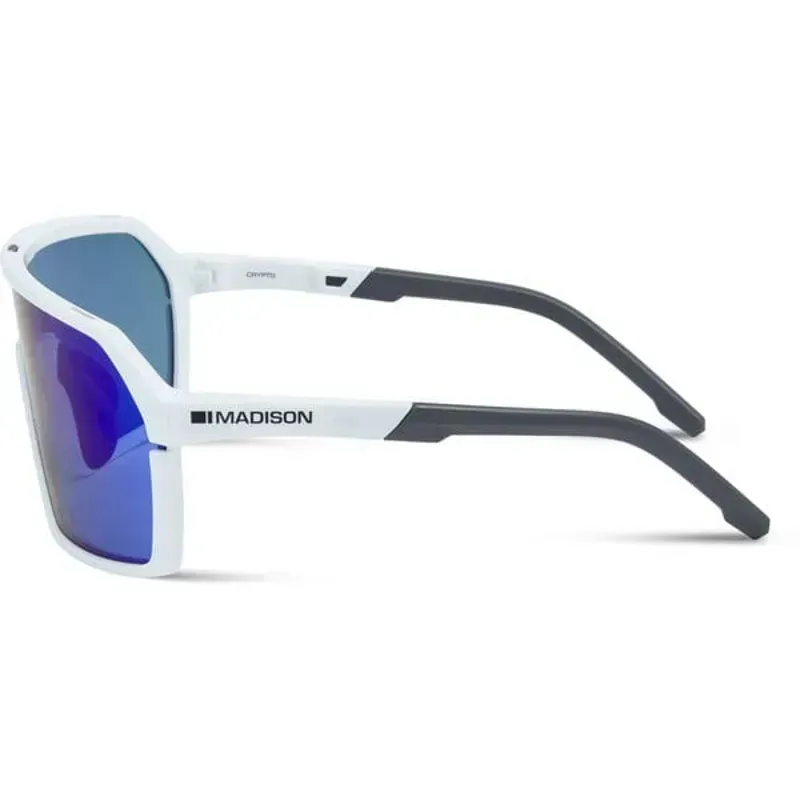 Madison Eyewear Crypto Crystal Gloss Sunglasses 3-pack in White-2