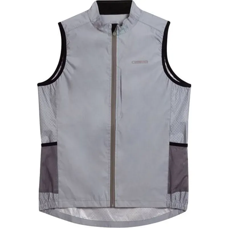 Madison Stellar Shine Women's Reflect SR Gilet in Silver