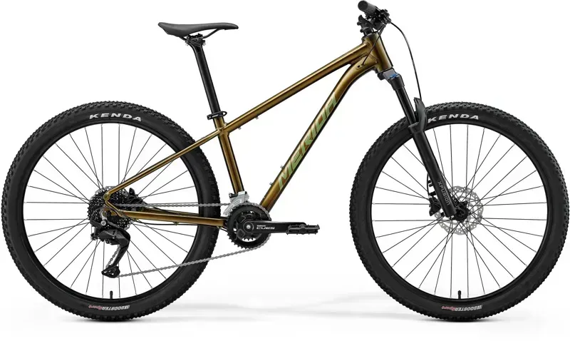Merida Big Seven 60 Mountain Bike in Pineapple Gold Green