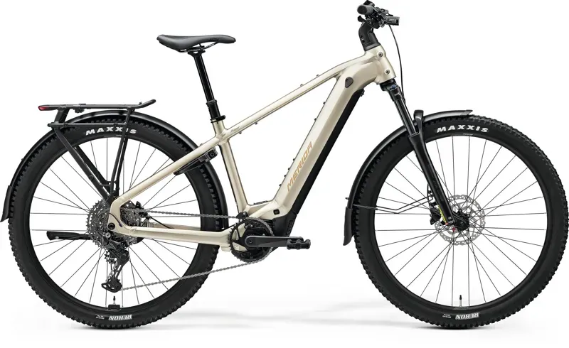 Merida eFloat CC 500 EQ E-Hybrid Bike in High Cream/Brown