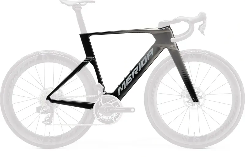 Merida Reacto 10K Frame Kit in Grey/Black/Silver
