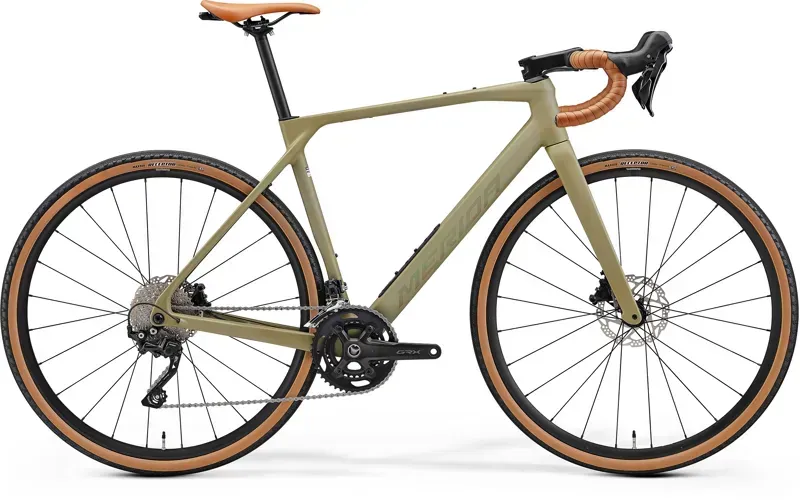 Merida Mission 4000 Gravel Bike in Low Key Green