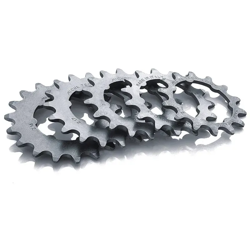 Miche 3/32 Fixed Sprockets with Carrier in Silver