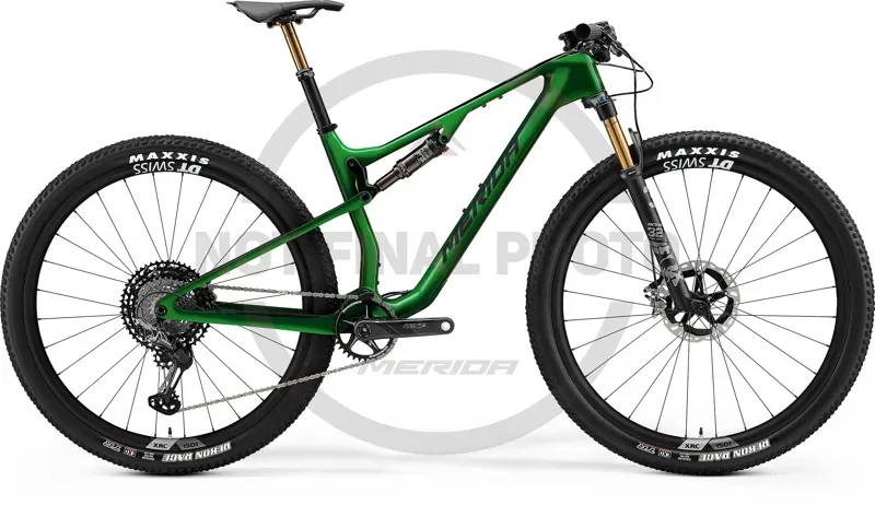 2022 Merida Ninety-Six RC 10K Mountain Bike in Green
