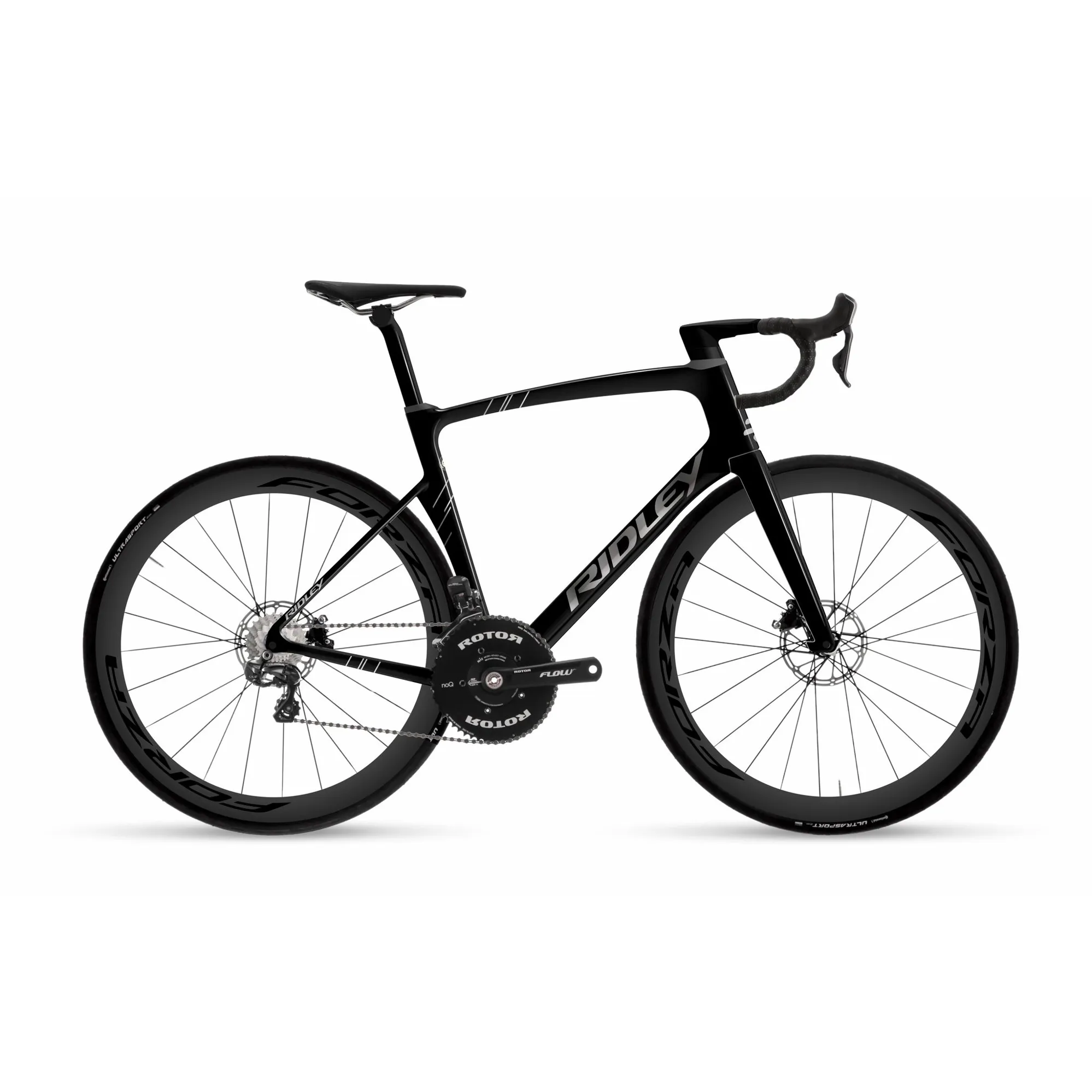 Ridley Noah Disc 105 Di2 Carbon Road Bike in Glossy Black