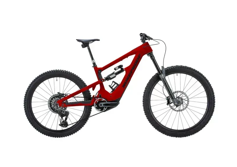 Nukeproof Megawatt CRB Pro T-GX MWC01AS Electric Mountain Bike In Red