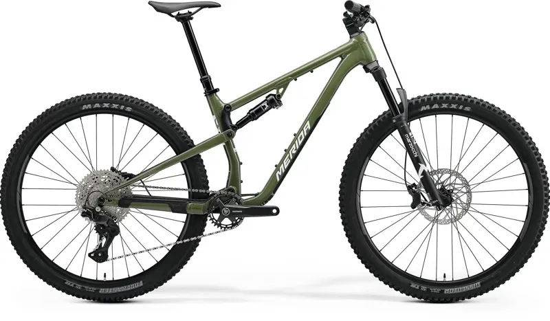 Merida One-Twenty 600 Mountain Bike in Anaconda Green/White