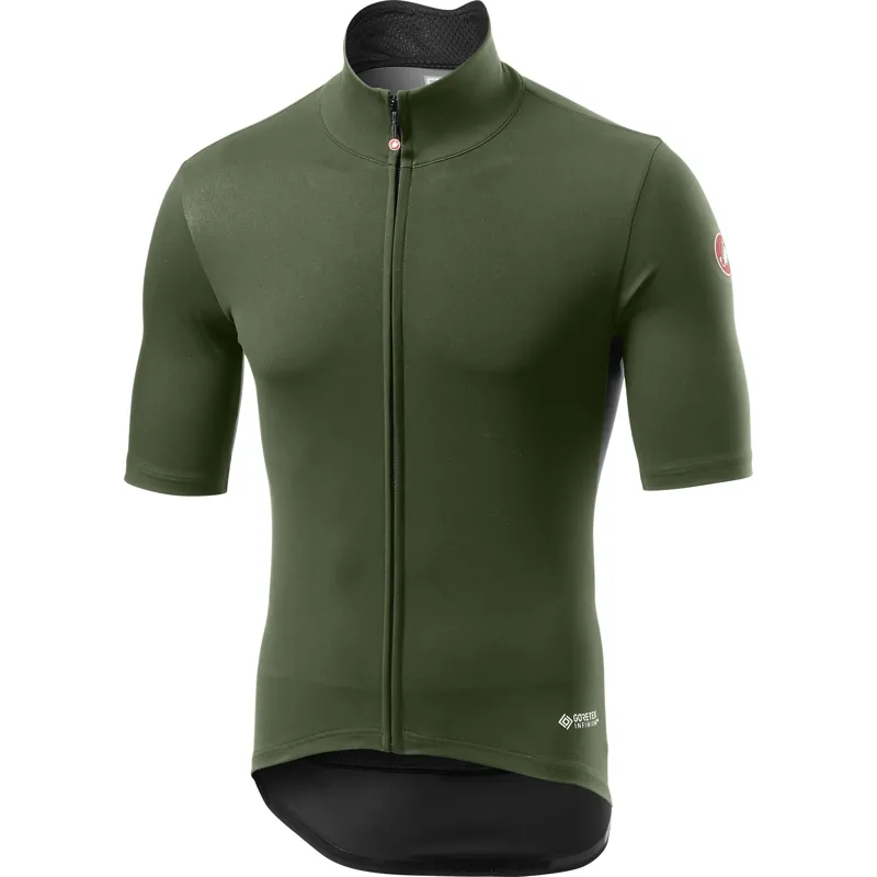 Castelli Perfetto RoS Mens Light Jersey in Green
