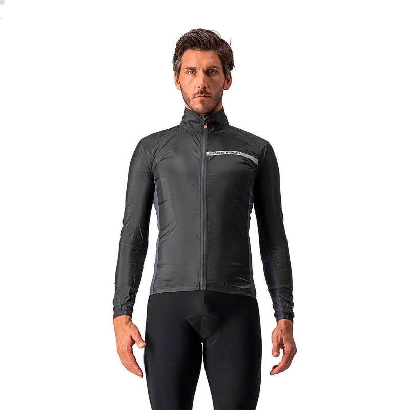 Castelli Squadra Stretch Mens Jacket in Black