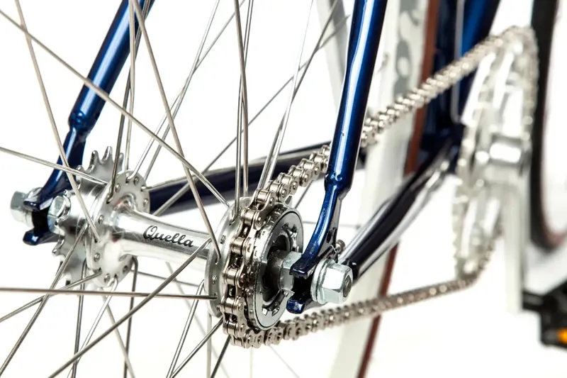 Quella Varsity Collection - Oxford Steel Single Speed Bike in Blue-5