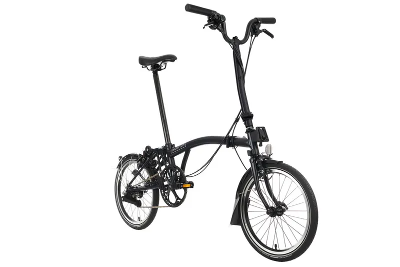 BROMPTON C LINE EXPLORE 6 SPEED FOLDING BIKE LOW-MID-HIGH BLACK