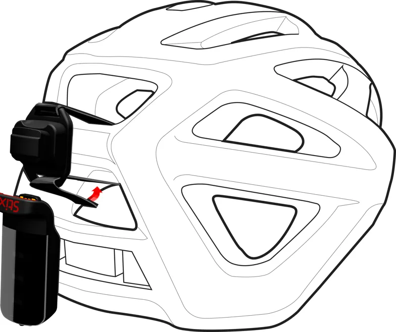  Specialized Stix Helmet Strap Mount in Black