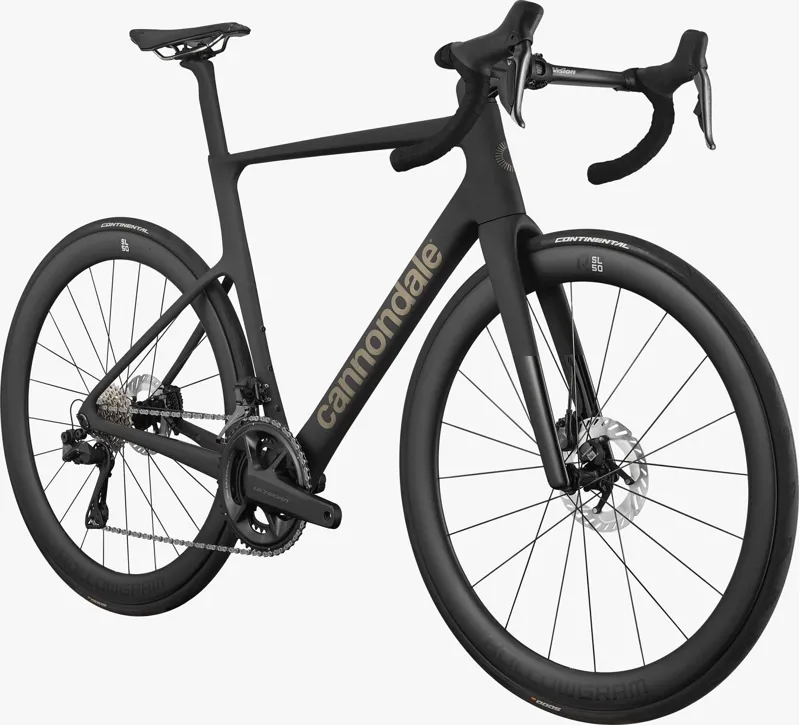 Cannondale SuperSix Hi-Mod 2 Disc 2023 Road Bike Black-2