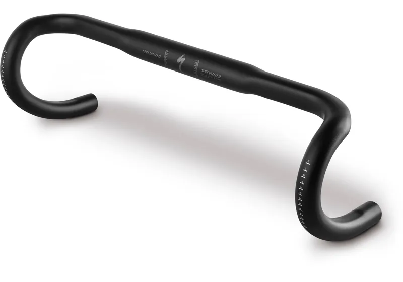 Specialized Expert Alloy Shallow Bend Road Bike Handlebars in Black