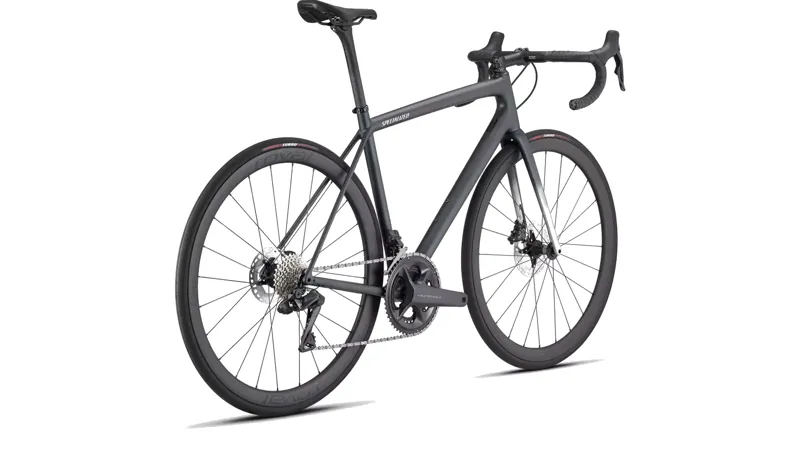 Specialized Aethos Expert Road Bike 2022 in Oil/Silver-3