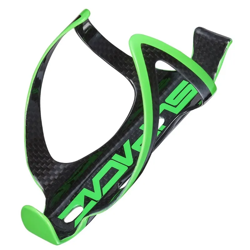 Supacaz Fly Cage Carbon  Neon Green